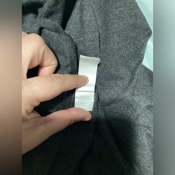 Gap Fit GBalance Bootcut Charcoal Heather Gray Active Pants Size Small Regular - Picture 9 of 11